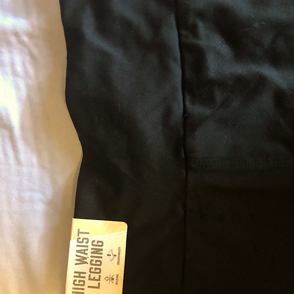 NWT Justice high waisted leggings with cute zippers - Picture 2 of 3